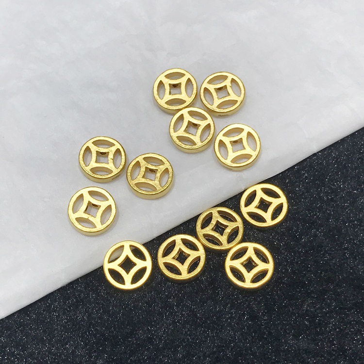 gold 999 Sufficient gold 3D Lucky Gold coin Copper coins Gubi Bracelet men and women Braided rope gift babyin the Jewelry/Diamond/Jade/Gold , Gold jewelery (New) , Other  category - from Buy2taobao.com to provide professional Taobao agent buy service
