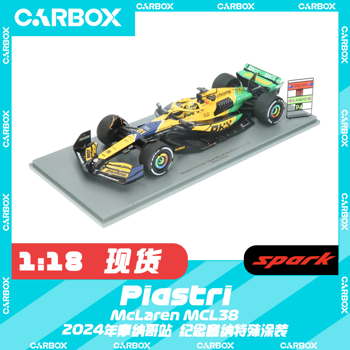 SparkF1赛车模型皮亚斯特里