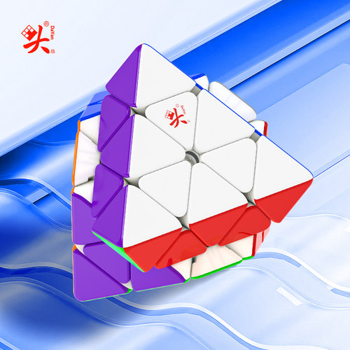 大雁转面八面体FTO异形磁力魔方顺滑3阶8面体异形益智力趣味玩具