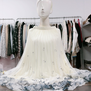 腰围32裙长85真丝双面