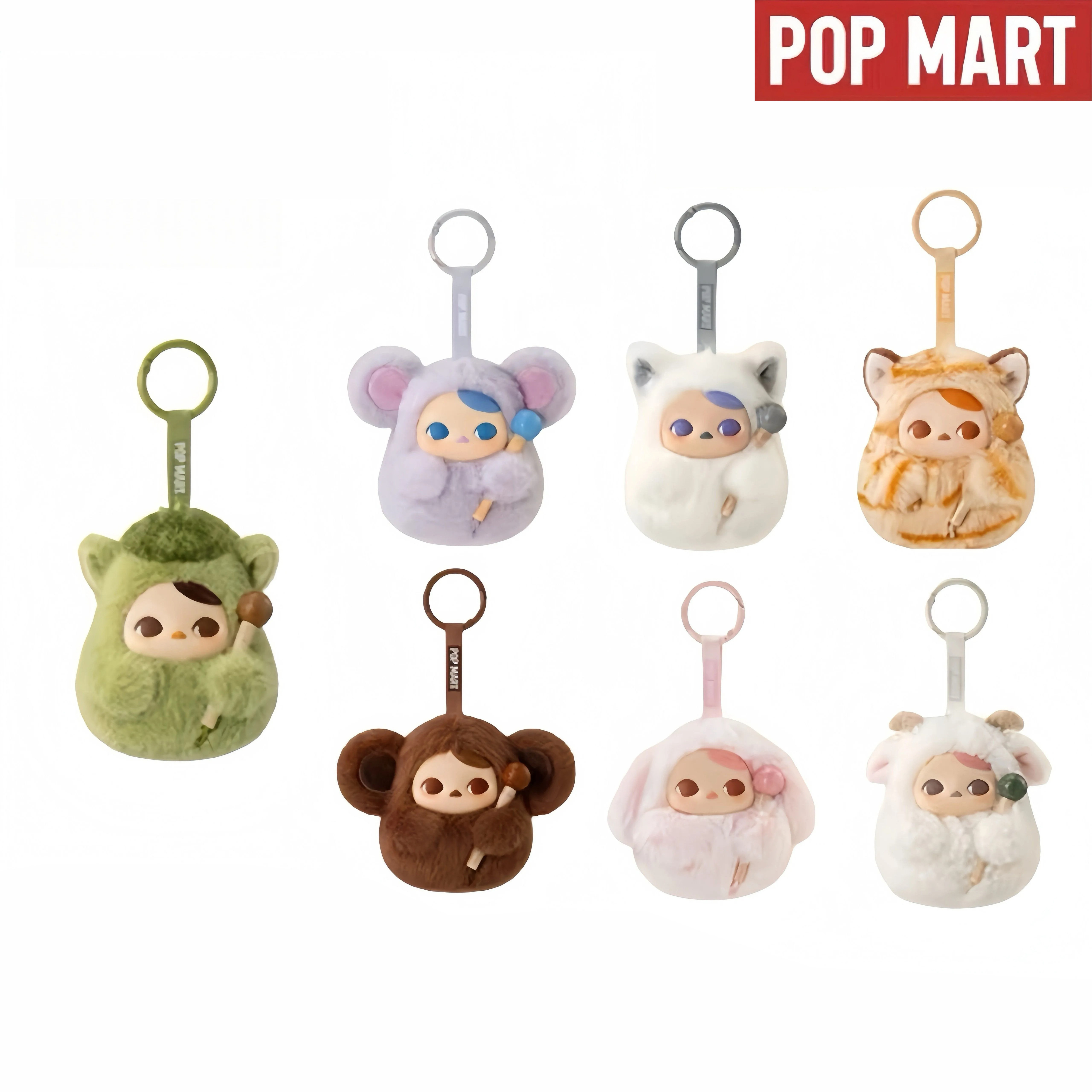 POPMART泡泡玛特PUCKY敲敲系列搪胶毛绒挂件盲盒毕奇木鱼玩具礼物图片
