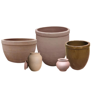 微瑕大水缸种树缸 处理品 无釉陶罐无釉陶缸特价