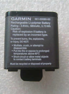 GARMIN佳明VIRB XE Virb X Compact 运动摄像机电池361-00080-00