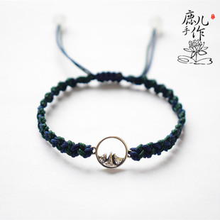 【山盟海誓】自制手链绳一对diy编织绳材料包送教程编绳手作