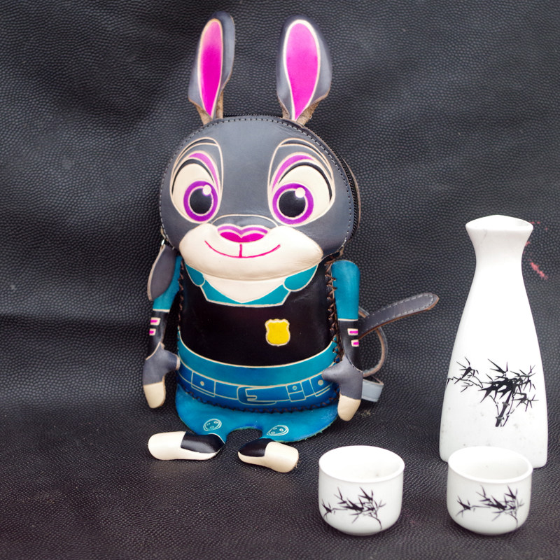 疯狂动物城朱迪兔真皮斜挎包头层牛皮卡通动漫彼得兔子手工单肩包在类目 箱包皮具/热销女包/男包, 女士包袋中 - 来自Buy2taobao.com提供专业的淘宝代购服务