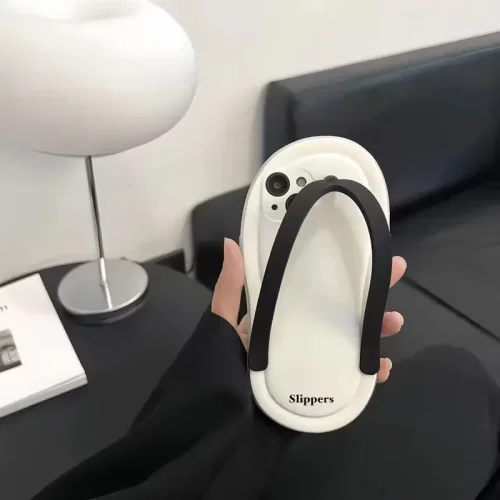 东北小碎花拖鞋适用iPhone1314苹果手机壳1112proma78p软壳