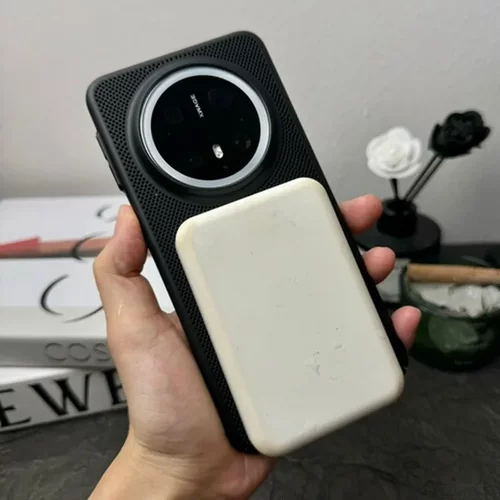 MATE7OPRO手机壳华为磁吸细圈散热保护套MATE60适用透气简约时尚