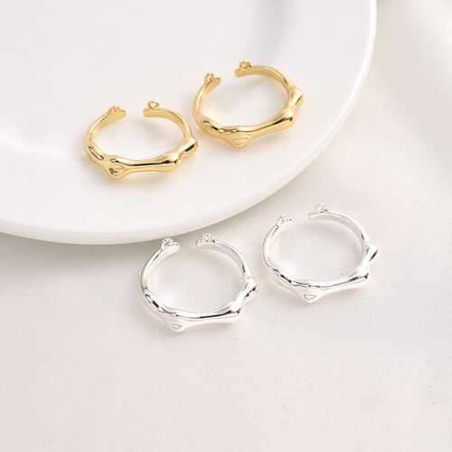 保色巴洛克风格活口戒指圈