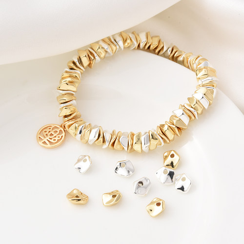 14K包金高保巴洛克异形隔珠