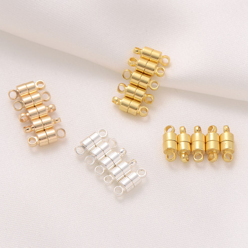 14K包金保色收尾磁铁扣