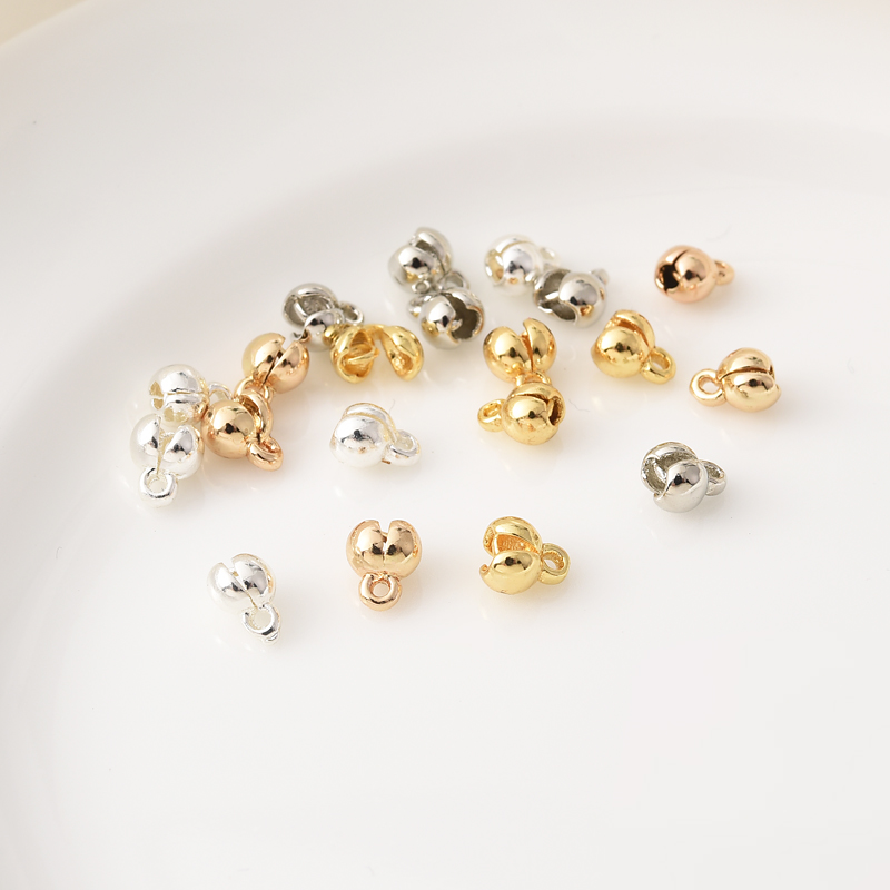 14K包金带圈包扣收尾扣