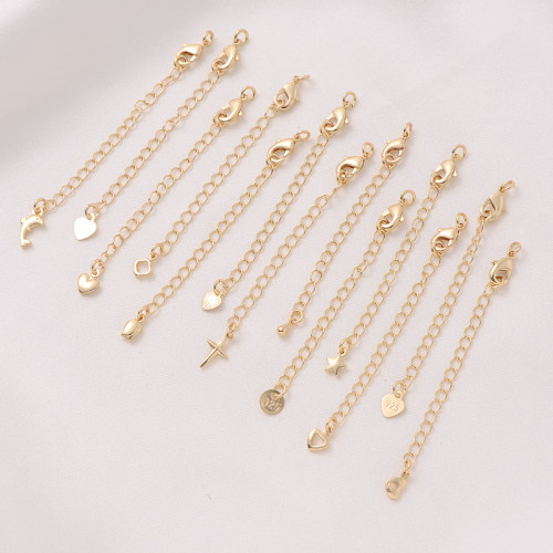 包金延长链手工饰品材料