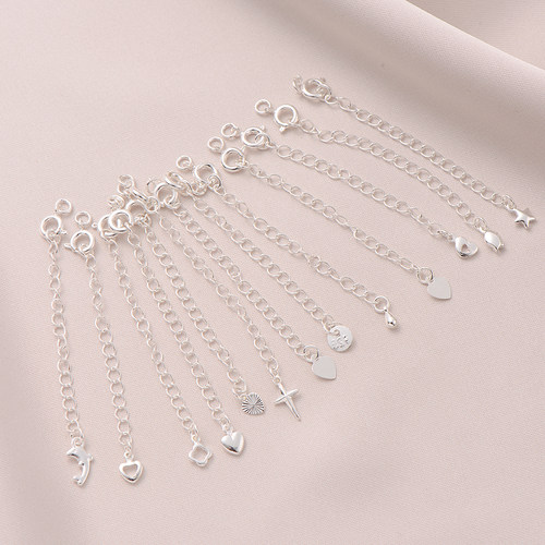 diy延长链手工收尾可调节弹簧扣