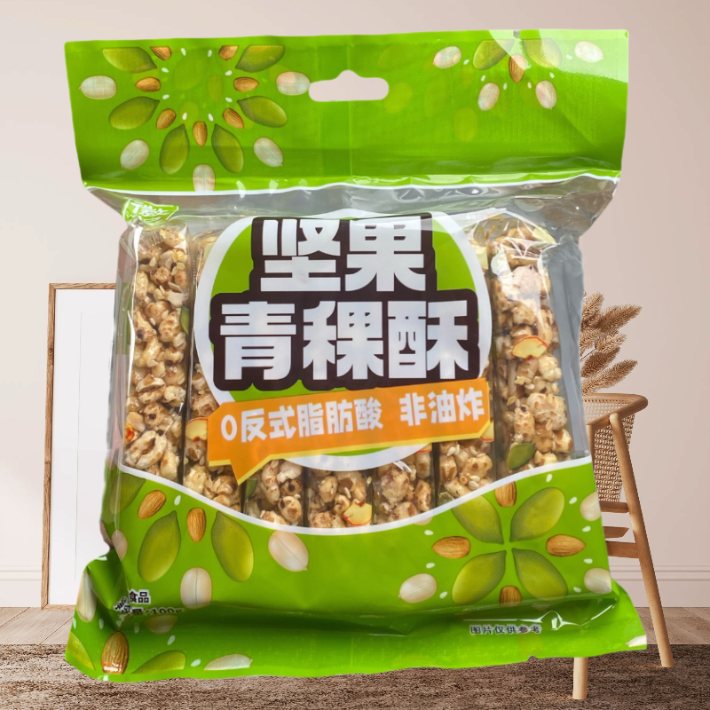 徽记青稞酥坚果米花酥好吃酥脆解馋饱腹充饥独立小包装零食小吃