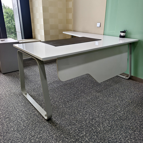 STEELCASE办公桌简约现代经理主管桌老板桌总裁桌工作台家用书桌