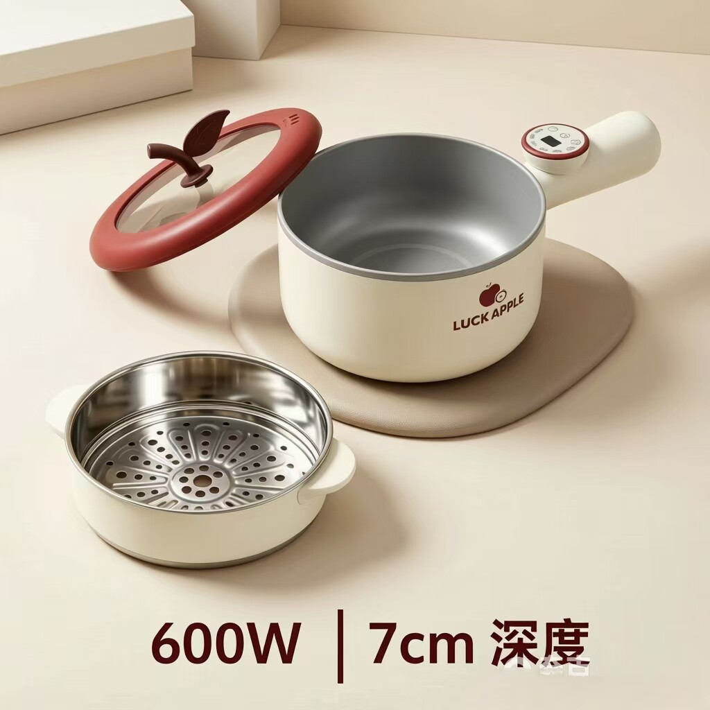 有备而来电煮锅无保修蒸不锈钢