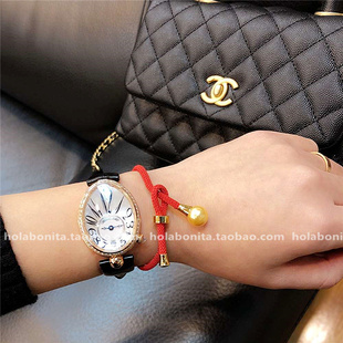 2024龙年年新年本命年小众设计转运招财纳福珍珠红绳手链手镯礼物