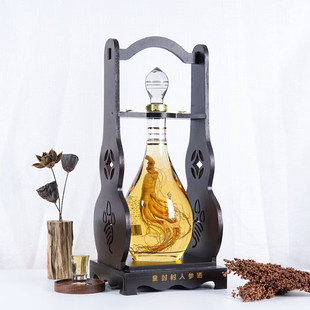 正宗皇封村纯粮食木架山参人参酒正品东北正规酒多买优惠请联系