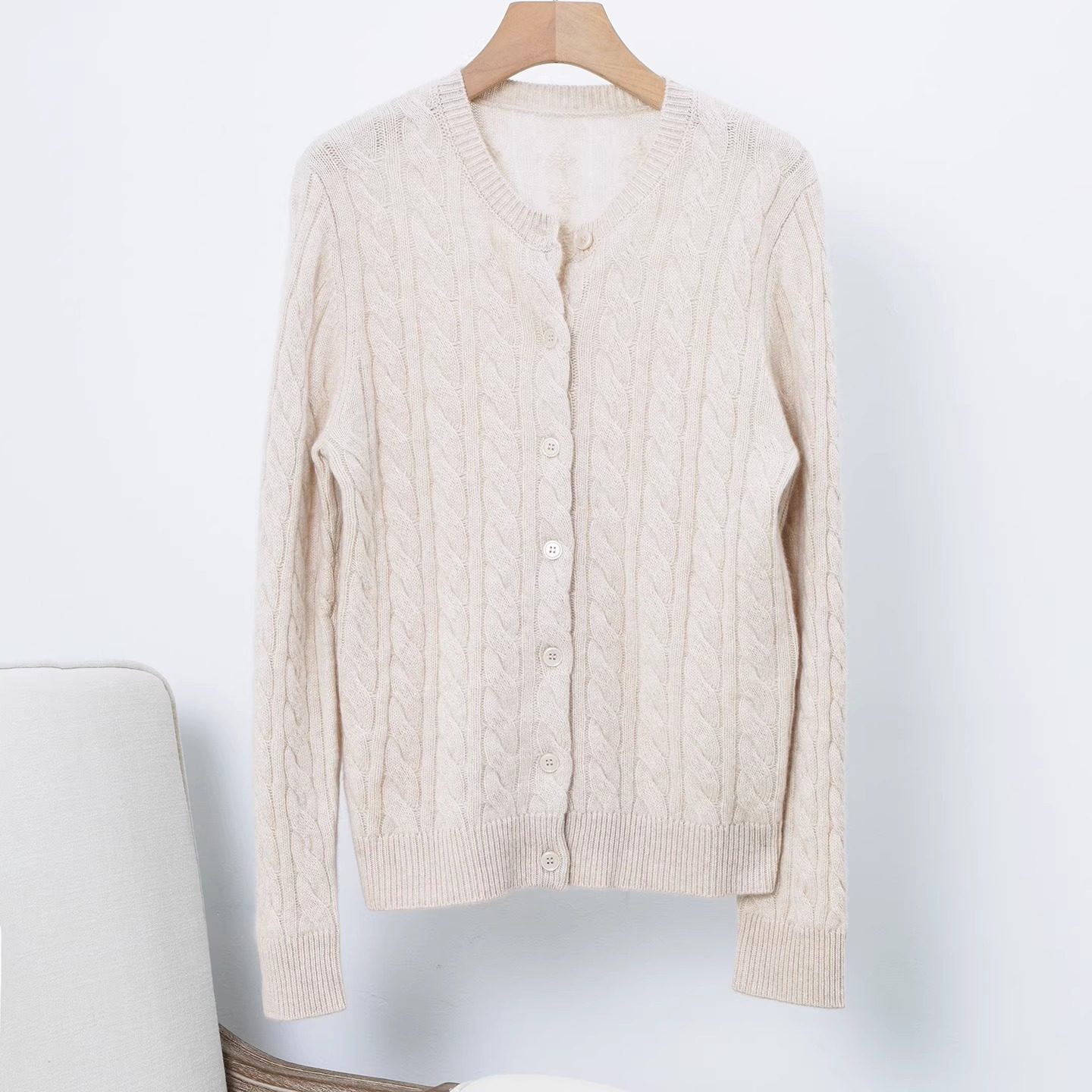 2026新款暖米麻花山羊绒开衫毛衣女款120710,服饰配件/皮带/帽子/围巾,其他配件,淘宝优惠券,粉丝福利购,淘宝优惠卷