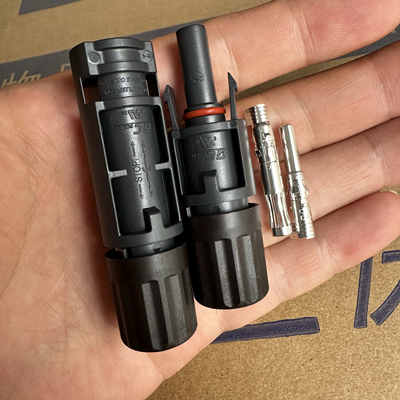 QC4.10-PLUS快可MC4连接器太阳能光伏板公母插头连接头天合TS晶澳