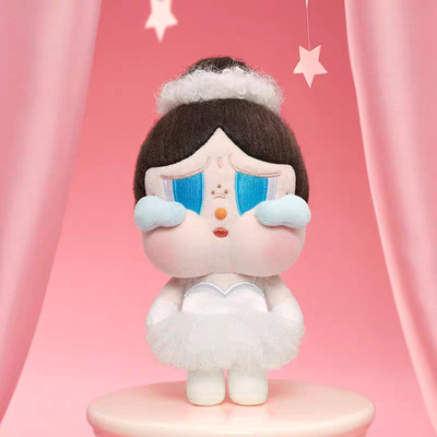 POPMART泡泡玛特哭娃CRYBABY SHINY SHINY系列毛绒挂件吊卡公仔