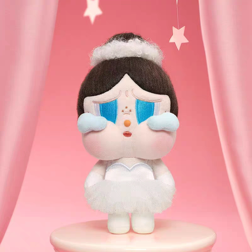 POPMART泡泡玛特哭娃CRYBABY SHINY SHINY系列毛绒挂件吊卡公仔