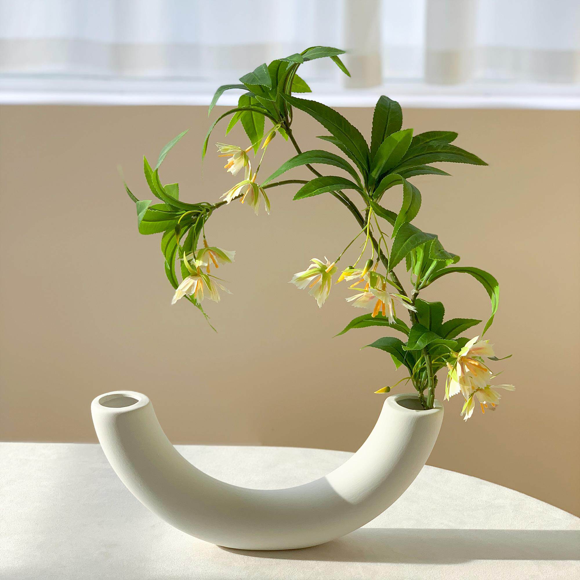 新中式陶瓷花瓶摆件客厅装饰品