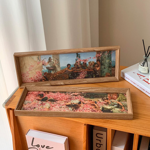 塔德玛 埃拉加巴卢斯的玫瑰古典主义摆台客厅相框玄关床头柜摆件