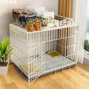 宠物围栏狗笼子小型犬家用室内栅栏不占地狗舍狗窝厕所猫笼猫别墅
