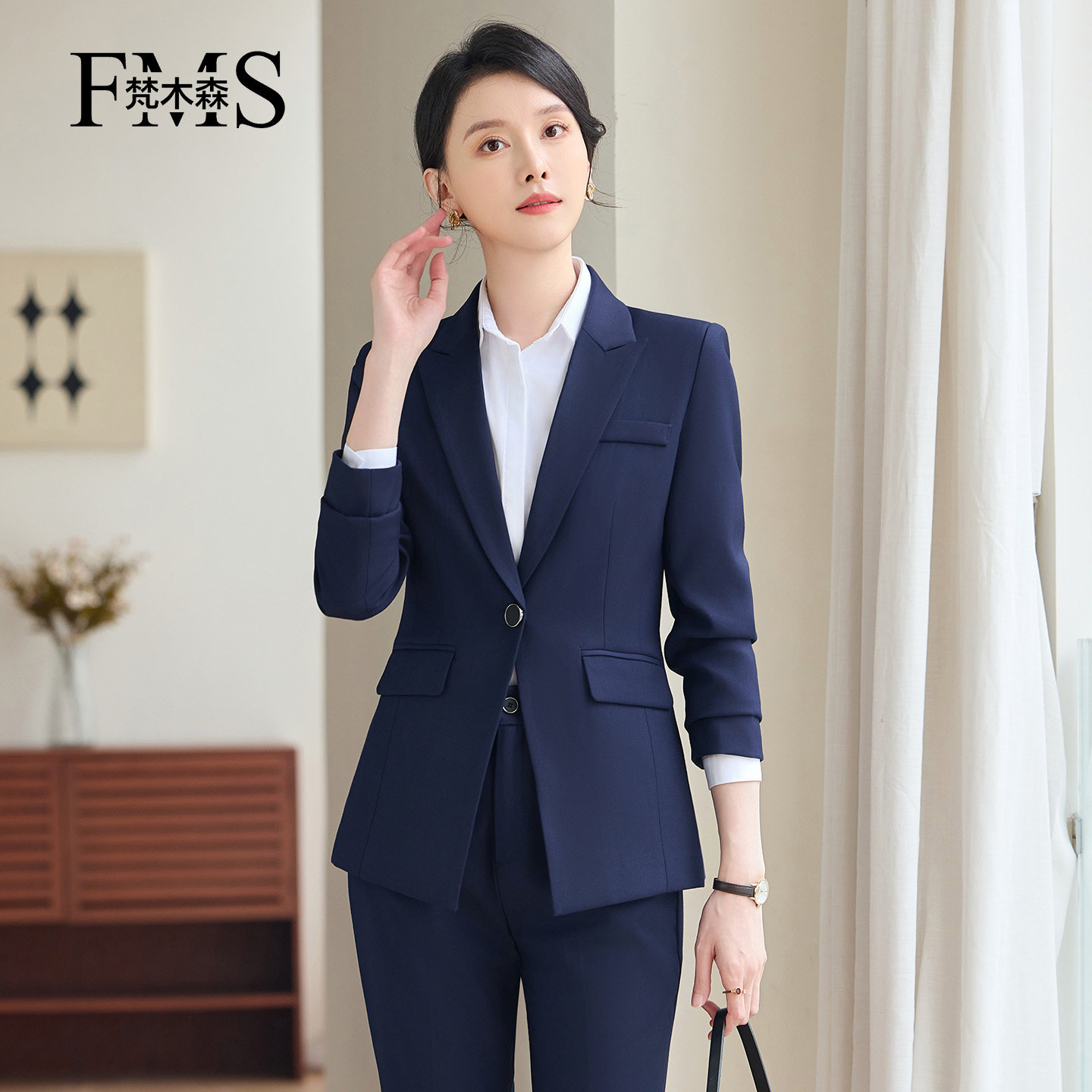 高端职业套装女秋冬季新款
