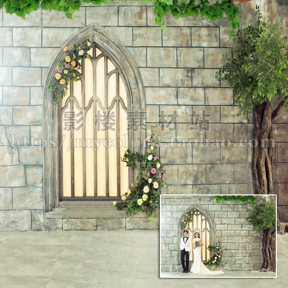 mycolor8 婚纱 影楼摄影背景 韩式背景 高清 素材大图片18-350