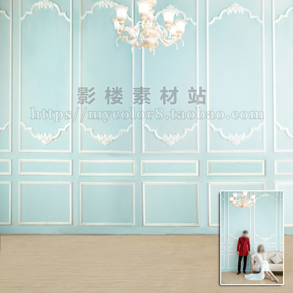 mycolor8 婚纱 影楼摄影背景 韩式背景 高清 素材大图片18-369