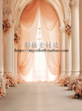 婚纱影楼摄影背景 婚庆婚礼布幔 欧式壁纸壁画高清素材大图24-74