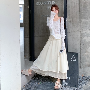 【】新款 罩衫+半身裙套装2C200-2504-P165-K238图片