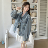 【】复古休闲牛仔外套2C200-7713-P145-K208，女装短外套，2C200