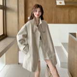 【】秋季新款中长款韩系风衣2C200-2514-P155-K228，女装风衣，2C200