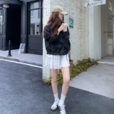 【】秋季新款抽绳皮衣2C200-2511-P155-K228，女装皮衣，2C200