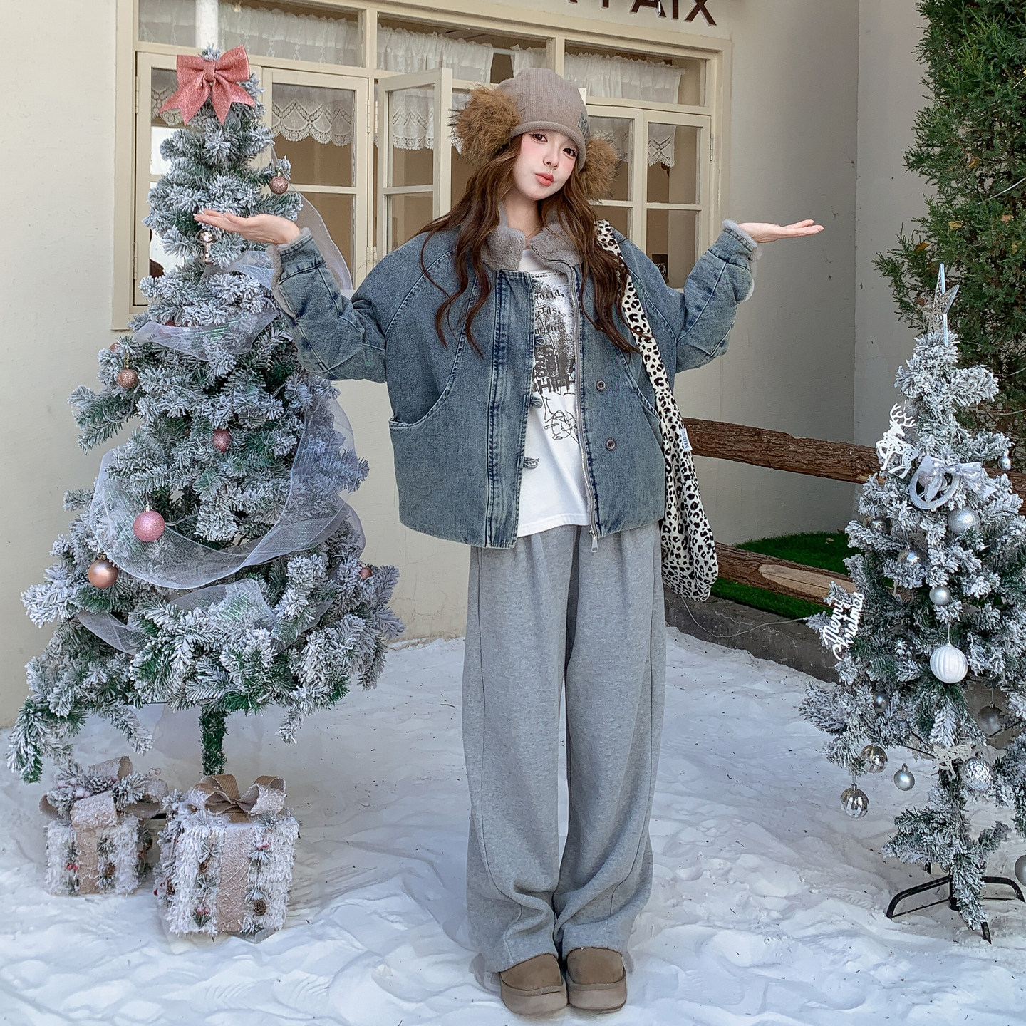 【】出货2C200-2560-P225-K338加厚水洗多扣牛仔外套,女装短外套,2C200