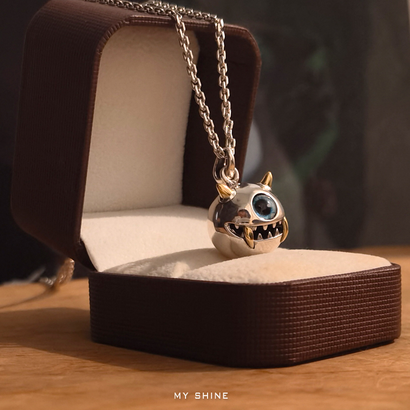 男女纯银朋克吊坠优惠