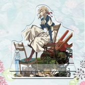 京紫Violet Evergarden紫罗兰永恒花园动漫周边薇尔莉特手机支架