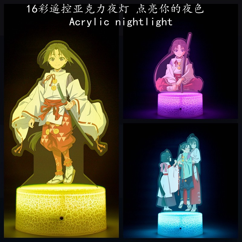 16彩遥控擅长逃跑的殿下动漫夜灯