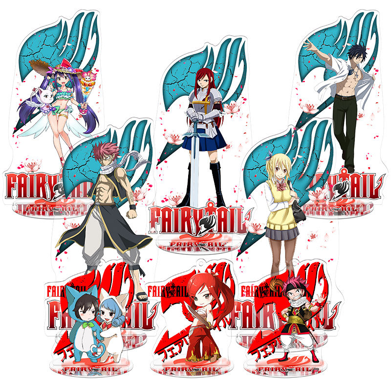 fairy tail妖精的尾巴终章纳兹动漫周边亚克力立牌钥匙扣挂件摆件