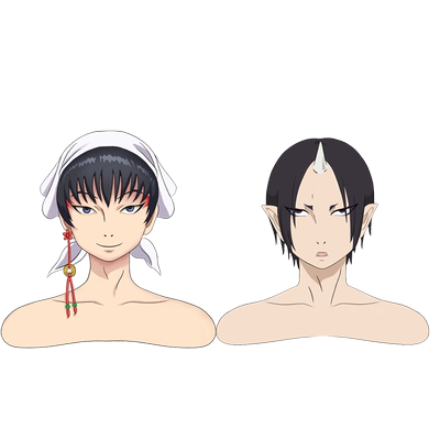 鬼灯的冷彻金鱼草白泽人形衣架