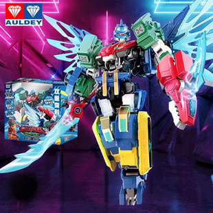量子战队量子飞龙超战神恐龙守护变形机器人魔风战魂机甲奥迪双钻