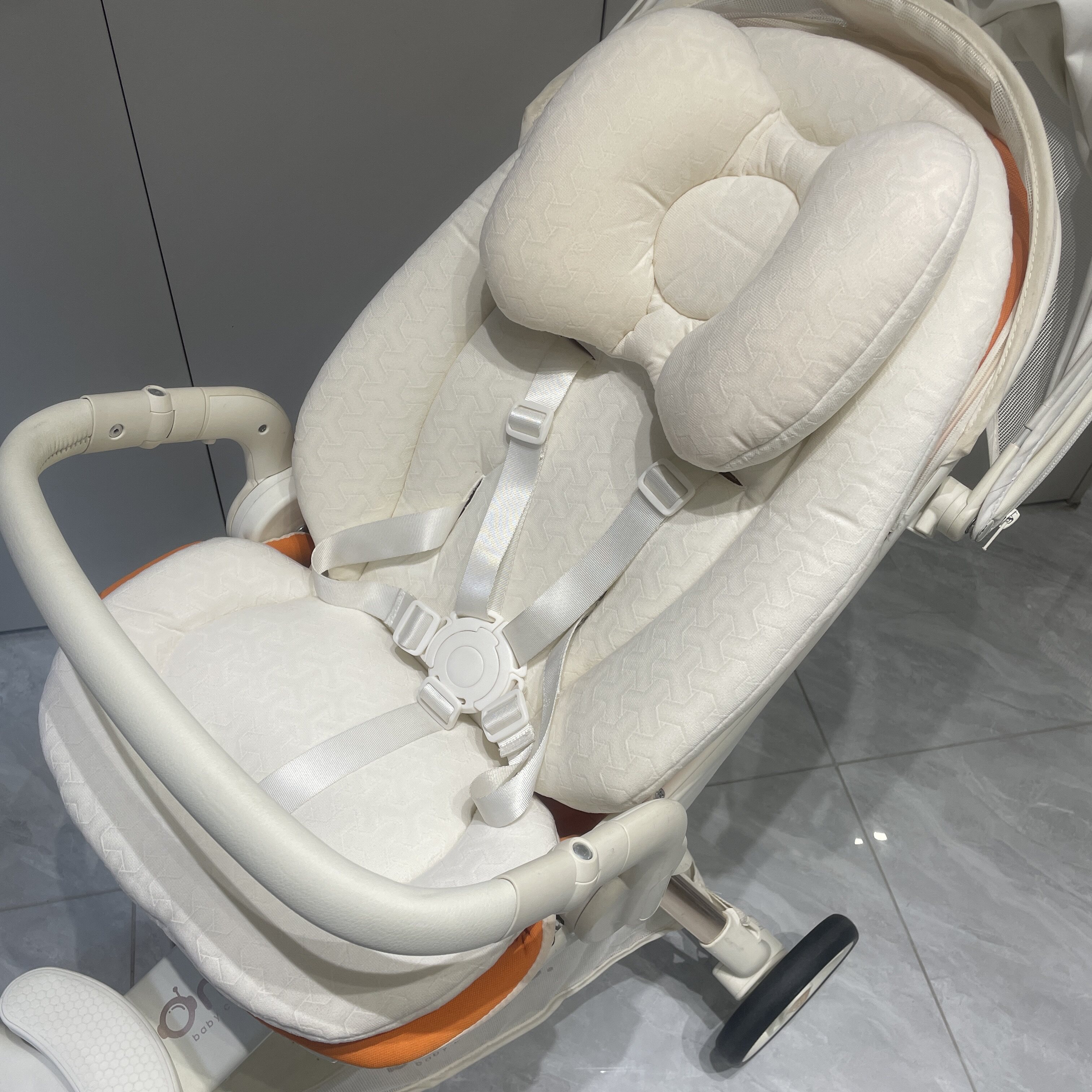 婴儿推车垫子坐垫遛娃神器棉垫秋冬保暖小宝宝餐椅靠垫四季通用