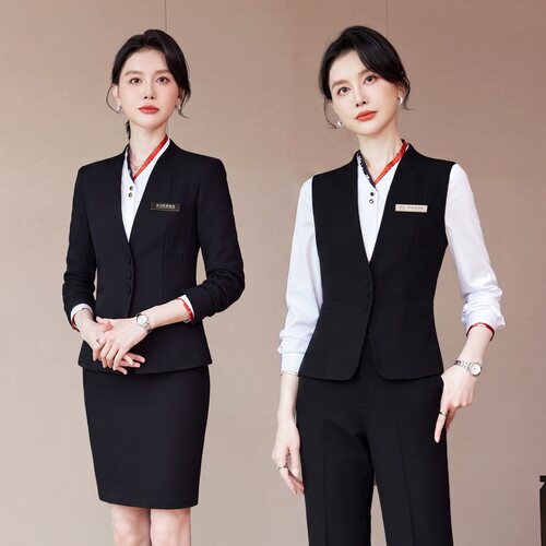 男女职业装西服套装裤五酒店珠宝店金店管理层经理酒店工作服现货