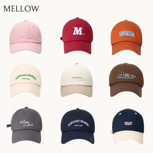 MELLOW SENSE百搭鸭舌棒球遮阳帽男女通用