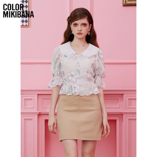 MIKIBANA米可芭娜小众设计甜酷辣妹23年夏新款连衣裙Y32OD9196