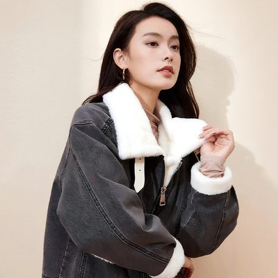 【直播专享】MIKIBANA牛仔外套J44JB3128