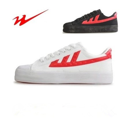 双星神力小白鞋男女学生情侣百搭